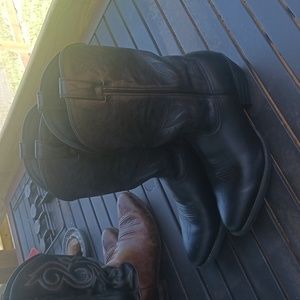 Twisted X black, 10 1/2 D cowboy boots